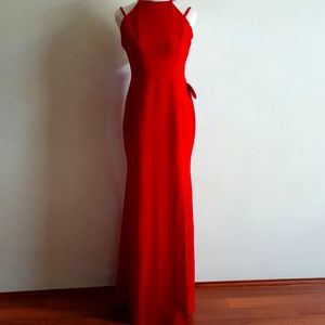 Pilgrim red floor length dress